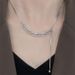 niche Design Small Zircon Wheat Ear 2022 New Trendy ! Women's Light Luxury High-end Temperament Collarbone Chain Necklace_ipsvogv.com