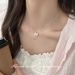 S Pure Silver Bowknot Tassel Ribbon Necklace For Women, Light Luxury Niche Design, High-end Pendant, Simple Clavicle_ipsvogv.com