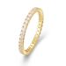Women's Jewelry Micro Inlaid Zircon Full Diamond Ring Sterling Silver Fashionable And Simple All Match Stacking Style Ring Ring Hand Jewelry_ipsvogv.com