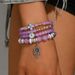 Fashion OL Cross Devil's Eye Palm Set Versatile Glass Bead Design Bracelet Jewelry_ipsvogv.com