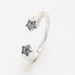 Women's Jewelry Silver Plated Meteor Open Ring Fashionable Luxury All Match Star Five Pointed Star Ring Valentine's Day Gift_ipsvogv.com