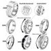 2024 New Jewelry Set Titanium Steel Men's Ring Vacuum Plated Without Fading_ipsvogv.com