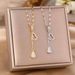 Internet Celebrity Light Luxury Full Diamond Tassel Gourd Titanium Steel Necklace Women Ins Versatile High-end Feeling_ipsvogv.com
