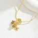 Minimalist Japanese and Korean fresh college style round bead necklace, female personality globe, airplane pendant,_ipsvogv.com
