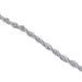Popular Jewelry 4mm Fried Dough Twists Rope Simple Fashion Silver Plated Lady Bracelet_ipsvogv.com