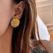 Spot Factory INS Fashionable INS Retro Titanium Steel Color Emerald Zircon Swan Earrings_ipsvogv.com