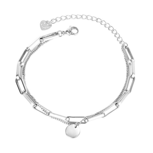Women's Jewelry Niche Design Cold Style Love Smiley Face Multi Layer Winding Hand Jewelry Ladies Titanium Steel Bracelet_ipsvogv.com