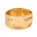 Design Sense Metal Pleated Bracelet Exaggerated Thread Fried Dough Twists Line Ring Bracelet Women_ipsvogv.com