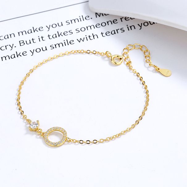 Women's Jewelry Love Has Gravity Bracelet Female 925 Sterling Silver Niche Light Luxury Ins Niche Design Circle Design High End Hand_ipsvogv.com