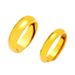 Vietnamese Couple With Open Smooth Face Men's And Gold Plated Ring For Women_ipsvogv.com