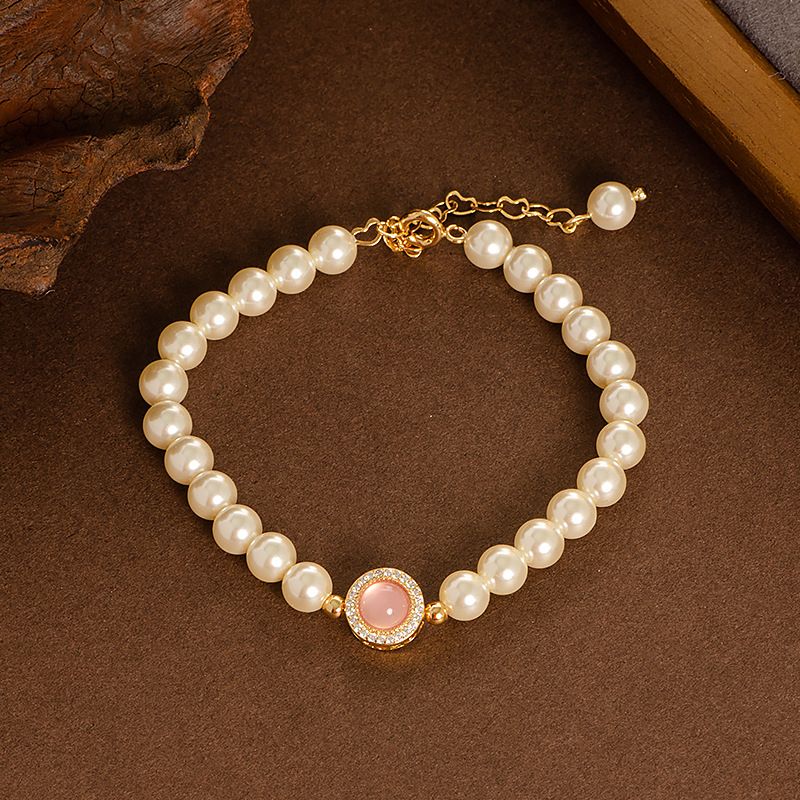 French Temperament, Small Fragrance, Shijia Perfect Round Bracelet, No Fading, Women's Summer High-end Feeling, Real_ipsvogv.com