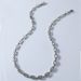 Coffee Bean Chain Bracelet Set Men's And Women's Pig Nose Necklace Hip Hop Personality Charm Jewelry_ipsvogv.com