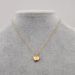 Small Shaped Simple Pendant Titanium Steel Thin Fashion Clavicle Chain Girl Heart Gold Lock Necklace_ipsvogv.com