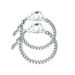 Women's Jewelry Personalized Stainless Steel Handcuffs Bracelet Simple Versatile Couple Titanium Steel Hand Jewelry_ipsvogv.com
