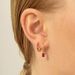 Women's Jewelry Light Luxury S925 Silver Needle INS Geometric Diamond French Style Ear Buckle Square Color Diamond Earrings Earrings_ipsvogv.com