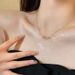 Heartbeat Water Ripple Necklace For Women New Year Simple Fashion Light Luxury High-end Niche Design Ribbon Clavicle_ipsvogv.com