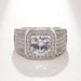 Exaggerated Full Diamond Fashion With Live Mouth Korean Edition Big Men's Ring Jewelry_ipsvogv.com