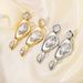 E12406ZA Wind Exaggerated Zircon Geometric Heavy Industry High Grade Irregular Luxury Earrings_ipsvogv.com
