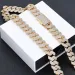 14MM Wide 4 Rows Dia Necklace Designer For Men High Quality Cuban K Chain Rock Rapper Hip Hop Gold Plated Stainless_ipsvogv.com
