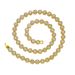 Men's 8mm wide classic street hip-hop style round diamond splicing chain necklace_ipsvogv.com
