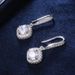 Cao Shixi's high-end, atmospheric, and versatile square zircon earrings for women's first jewelry batch_ipsvogv.com