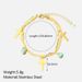 Women’s Jewelry Set Fashion New Product Double Layer Bracelet Simple Niche Design Turquoise Pendant Stainless Steel Gold Plated Bracelet_ipsvogv.com