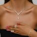 Bride And Girls Jewelry Diamond Necklace Earrings Earrings Wedding Jewelry Set_ipsvogv.com