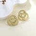 Jewelry Personality Gold Fashion Irregular Minimalist Style Earrings Simple Temperament Versatile Ear Accessories_ipsvogv.com