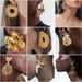 Summer New Heavy Industry Metal Wind Personalized ZA Same Style Irregular Smooth Geometric Earrings_ipsvogv.com