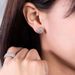 Earrings for men's hip-hop, round, full diamond, zircon earrings, trendy, niche, luxurious, and high-end earrings_ipsvogv.com