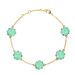 Women's Jewelry AB With Inlaid Crystal Five Flower Bracelet Original Cut Surface With Artificial Crystal Boutique Hand Jewelry Bracelet_ipsvogv.com