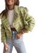 Women's Clothing New 2024 Fashion Suit Collar Plaid Printed Wool Coat_ipsvogv.com