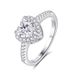 New Necklace Earring Ring Moissanite Combination Female Three Piece Set Eight Hearts And Eight Arrows Zircon Temperament Clavicle Gift_ipsvogv.com