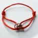 Mens Womens Designer Fashion 316L Stainless Steel Trinity Ring String Bracelet Three Rings Hand Strap Couple Bracelet_ipsvogv.com