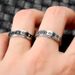 Titanium Rotary Niche Pressure Reducing Stainless Steel Ring, Couple Ring_ipsvogv.com