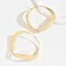 Simple fashionable OL geometric alloy for women with a high-end feel. Earrings wrapped around niche designs and_ipsvogv.com