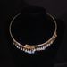 hot selling jewelry all-match water drop pendant necklace crystal water drop necklace pendant collar necklace_ipsvogv.com
