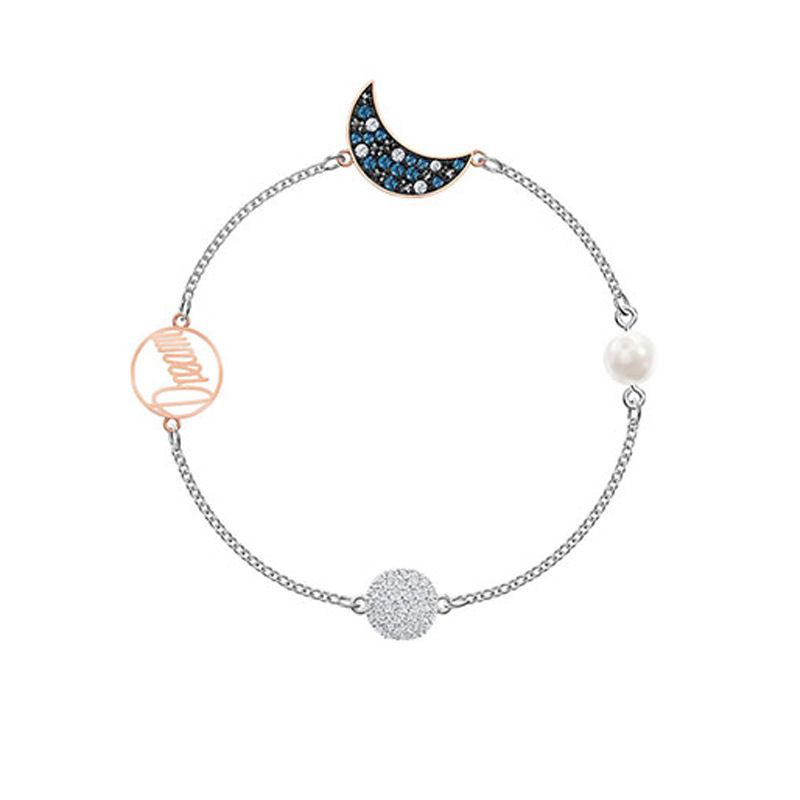 Mysterious Moon Invisible Magnetic Buckle For Women Element Crystal Bracelet_ipsvogv.com