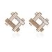 Women’s Jewelry Set Fashion Simple Irregular Diamond Crystal Earrings New Ladies Retro Earrings_ipsvogv.com