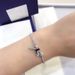 Silver Black And White Full Diamond Bow Bracelet Female Element Crystal Bracelet Female Agency_ipsvogv.com