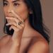 Fashion Zircon Oval Ring Women Jewelry Adjustable Three Finger Ring Bridal Wedding Accessories Ring_ipsvogv.com
