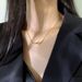 Geometric Necklace Women's Instagram Colorless, Luxury, Small Popular Collarbone Chain, Elegant Elegant, Xiyin, Internet_ipsvogv.com