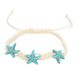 Beach Style Hand Woven String Starfish Knot Anklet_ipsvogv.com
