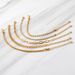 New Fashionable Gold Chain Dot Diamond Beaded Bracelet Handpiece_ipsvogv.com