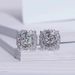 S Silver Mosang Stone Hairui Square Bag Earrings, New Light Luxury and High end Earrings_ipsvogv.com