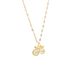 Titanium Steel Necklace Women's Micro Inlaid Light Luxury and Flexible Cherry Pendant Exquisite and Fashionable_ipsvogv.com