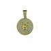 Taurus Circular Alloy Constellation Pendant Symbolizes Power, Fashion, Personality, Hip-hop, And Cuban Necklace_ipsvogv.com