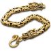New Hot-Selling Men's Double-Headed Bone Gothic Style Punk Dragon Head Bracelet_ipsvogv.com