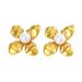 Women’s Jewelry Set Fashion Hot Selling Ins Style Simple And Versatile High End Gold Plated Stainless Steel Petal Leaf Earrings_ipsvogv.com
