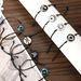 2Pcs Romantic Couple Butterfly Sun Moon Lovers Charm Adjustable Glow In The Dark Woven Bracelet_ipsvogv.com
